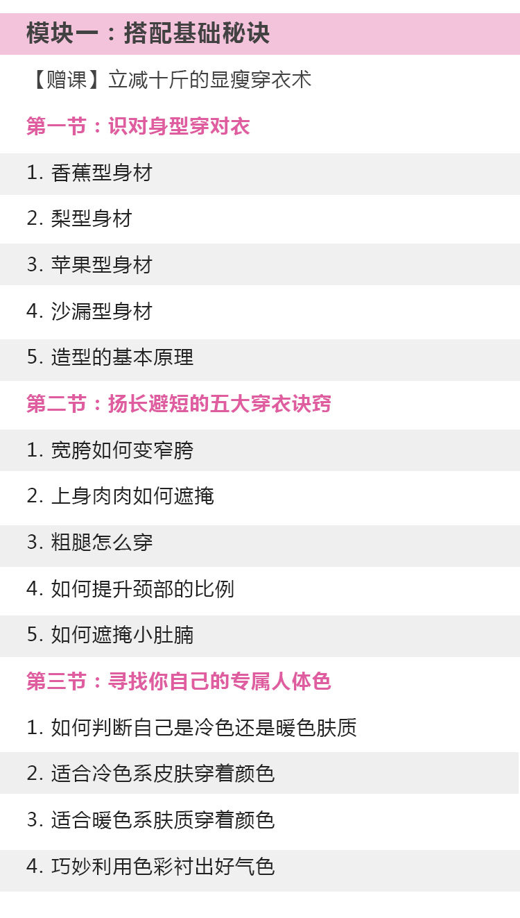 超实用穿搭术:穿出高品位