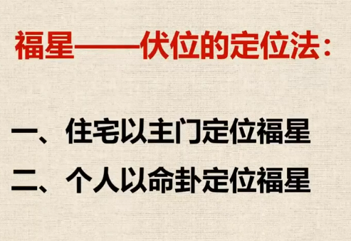 图片[1]-第65节 风水基础|福星伏位的定位法及九星基础知识-